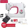 imageSINGER MX231 Lightweight ampamp Portable Sewing Machine with Accessory Kit ampamp Foot Pedal  97 Stitch Applications LED Light ampamp 1step Buttonhole  Great for Crafts ampamp MendingSewing Machine