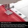 imageSINGER Roller SnapOn Presser Foot  Ideal for Thick Fabrics Heavy Knits Leather ampamp Vinyl  Even Fabric Feeding with Front and Rear Rollers  Compatible with LowShank Sewing Machines