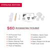 imageSINGER Sterling Edition Heavy Duty 4432 Sewing Machine with Accessory Kit  Strong Motor with Enhanced Piercing Power 110 Stitch Applications Full Metal frame ampamp 1step Buttonhole