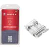 imageSINGER Roller SnapOn Presser Foot  Ideal for Thick Fabrics Heavy Knits Leather ampamp Vinyl  Even Fabric Feeding with Front and Rear Rollers  Compatible with LowShank Sewing Machines