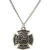 imageSINGER Spiritual Expressions Pewter Medal for EMS Military and Police Firefighters Cross