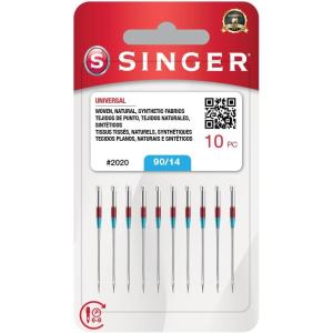 imageSINGER 10Pack Universal 2020 Sewing Machine Needles Size 9014