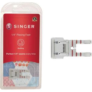 imageSINGER 14 Inch Piecing Presser Foot  Ensures Precision Seam Allowances for Quilting Crafting ampamp Apparel Making  Compatible with LowShank Sewing Machines