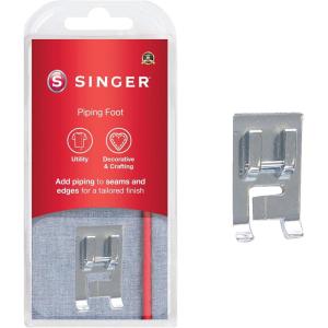 imageSINGER Beading Presser Foot for Serger  Add Beads Sequins ampamp Trims Easily  SnapOn Foot for SA Series Sergers  Fits 14CG754 14SH754 S0100 HD0400S X5004HD  Not for 4423 5705cSerger Piping