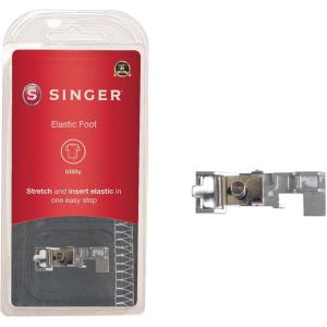 imageSINGER Beading Presser Foot for Serger  Add Beads Sequins ampamp Trims Easily  SnapOn Foot for SA Series Sergers  Fits 14CG754 14SH754 S0100 HD0400S X5004HD  Not for 4423 5705cSerger Elastic Snap On