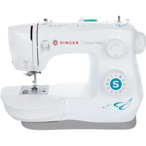 imageSINGER Fashion Mate 3342 Lightweight ampamp Portable Sewing Machine with Accessory Kit  32 BuiltIn Stitches Free Arm Full Metal frame LED Light ampamp 1step Buttonhole  Great for Crafts ampamp Mending