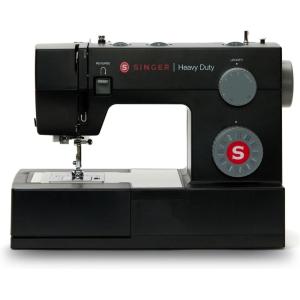 imageSINGER Heavy Duty 4432 High Speed Black Sewing Machine with Accessory Kit  Strong Motor with Enhanced Piercing Power 110 Stitch Applications Full Metal frame 1step Buttonhole ampamp LED LightBlack