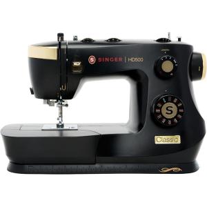 imageSINGER Heavy Duty 500 Classic Sewing Machine with Accessory Kit  Strong Motor with Enhanced Piercing Power 23 BuiltIn Stitches Full Metal frame 1step Buttonhole ampamp LED Light