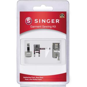 imageSINGER Home Dcor Presser Foot Kit  Includes Piping Bias Binder ampamp Ruffler Attachment  Perfect for Tailored Finishes Bias Binding ampamp Pleating  Compatible with SINGER Sewing MachineSewing Foot Presser Feet Kit