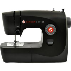 imageSINGER M1150 Lightweight ampamp Portable Sewing Machine With 45 Stitch Applications LED Light ampamp 4step Buttonhole  Used for Mending and SewingM1150 Black