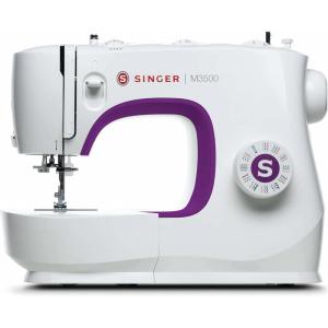 imageSINGER M3300 Lightweight ampamp Portable Sewing Machine With 97 Stitch Applications LED Light ampamp 1step Buttonhole  Used for Mending and SewingM3500