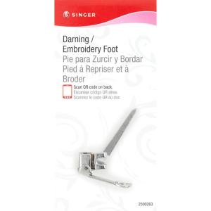 imageSinger  Stippling Darning ampamp Freehand Embroidery Presser Foot Stipple Quilting Repair Holes Create Freehand Monograms  Sewing Made Easy Silver