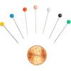 imageSINGER 00247 Ball Head Straight Pins Size 17 65Count1pack