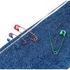 imageSINGER 00294 MetallicCoated Safety Pins Colors may vary and Sizes 35Count