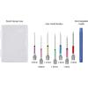 imageSINGER 8 Piece Punch Needle Embroidery Kit with 7 Assorted Size Punch Needle Heads Interchangeable Handle and Punch Needle Storage Case