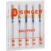 imageSINGER Ball Point Sewing Machine Needles Size 80125 Count10016