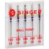 imageSINGER Ball Point Sewing Machine Needles Size 80125 Count11018
