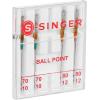 imageSINGER Ball Point Sewing Machine Needles Size 80125 Count7009