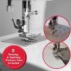 imageSINGER C5200 Computerized Sewing ampamp Quilting Machine with Extension Table ampamp Accessory Kit  180 Stitch Applications Touch Button Stitch Selection LCD Screen Full Metal Frame ampamp 1step Buttonhole