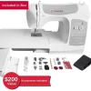 imageSINGER C5200 Computerized Sewing ampamp Quilting Machine with Extension Table ampamp Accessory Kit  180 Stitch Applications Touch Button Stitch Selection LCD Screen Full Metal Frame ampamp 1step Buttonhole
