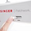 imageSINGER C5980Q Patchwork Plus Computerized Sewing Machine with 417 Stitches  Sewing Table Quilting Extension Table Speed Control Needle UpDown with 200 Accessories  BeginnerFriendly
