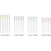 imageSINGER Crewel Needles in Dial Compact Assorted Sized Sewing Needles Sizes 9 10 11 12 Set of 24