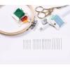 imageSINGER Crewel Needles in Dial Compact Assorted Sized Sewing Needles Sizes 9 10 11 12 Set of 24