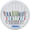 imageSINGER Crewel Needles in Dial Compact Assorted Sized Sewing Needles Sizes 9 10 11 12 Set of 24