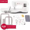 imageSINGER Legacy SE300 Computerized Sewing ampamp Embroidery Machine  250 Stitches 200 Designs USB Transfer 1Step Buttonhole 10 Presser Feet ampamp 2 Embroidery HoopsSE300