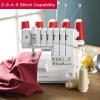 imageSINGER Professional 14T968DC HeavyDuty Metal Frame Serger Overlock and Accessory Kit with 2345 Stitch Capability Removeable Trim Trap 1300 Stitches per minute ampamp Self Adjusting White