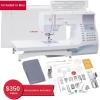 imageSINGER Quantum Stylist 9960 Computerized Sewing ampamp Quilting Machine with Extension Table Hard Case ampamp Accessories  600 Stitches Lettering LED Light 1Step Buttonhole ampamp HighEnd Touch Controls9960 Sewing Machine