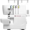 imageSINGER S0100 Metal Frame Serger with Accessory Kit  Overlock Machine with 6 Builtin Stitches 234 Thread Capability Adjustable Tension ampamp Stitch Length 1300 Stiches per Minute ampamp Differential Feed
