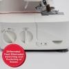 imageSINGER S1478 Serger with Accessory Kit  Overlock Machine with 234 Stitch Capability 1200 StitchesMinute Differential Feed LED Light ampamp Free Arm White