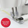 imageSINGER S1478 Serger with Accessory Kit  Overlock Machine with 234 Stitch Capability 1200 StitchesMinute Differential Feed LED Light ampamp Free Arm White