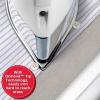 imageSINGER SteamCraft Steam Iron 1700W  Steamer with Stainless Steel Plate OnPoint Precision Tip for HardtoReach Areas Vertical Steam Auto Shutoff ampamp 300ml Tank Capacity  PinkWhite