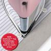 imageSINGER SteamCraft Steam Iron 1700W  Steamer with Stainless Steel Plate OnPoint Precision Tip for HardtoReach Areas Vertical Steam Auto Shutoff ampamp 300ml Tank Capacity  PinkPink
