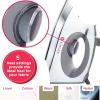 imageSINGER SteamCraft Steam Iron 1700W  Steamer with Stainless Steel Plate OnPoint Precision Tip for HardtoReach Areas Vertical Steam Auto Shutoff ampamp 300ml Tank Capacity  PinkWhite