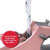 imageSINGER SteamCraft Steam Iron 1700W  Steamer with Stainless Steel Plate OnPoint Precision Tip for HardtoReach Areas Vertical Steam Auto Shutoff ampamp 300ml Tank Capacity  PinkPink