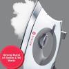 imageSINGER SteamCraft Steam Iron 1700W  Steamer with Stainless Steel Plate OnPoint Precision Tip for HardtoReach Areas Vertical Steam Auto Shutoff ampamp 300ml Tank Capacity  PinkWhite