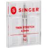 imageSINGER Universal Twin Stretch Sewing Machine Needle
