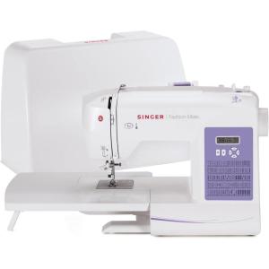 imageSINGER  5560 Computerized Sewing Machine with Included Accessory Kit Hard Cover ampamp Extension Table 203 Stitch Applications  Perfect for Beginners5560 Fashion Mate