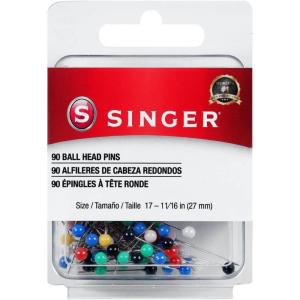 imageSINGER Ball Point Color Head Pins 90Count
