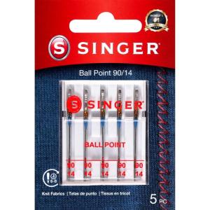 imageSINGER Ball Point Sewing Machine Needles Size 80125 Count10016