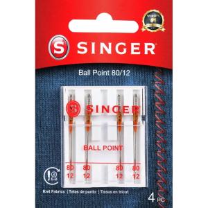 imageSINGER Ball Point Sewing Machine Needles Size 80125 Count8011  9014  10016