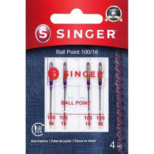 imageSINGER Ball Point Sewing Machine Needles Size 80125 Count9014