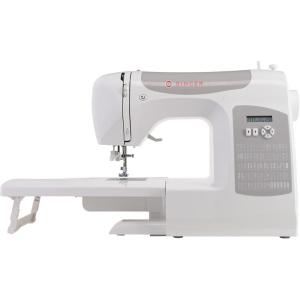 imageSINGER C5200 Computerized Sewing ampamp Quilting Machine with Extension Table ampamp Accessory Kit  180 Stitch Applications Touch Button Stitch Selection LCD Screen Full Metal Frame ampamp 1step Buttonhole