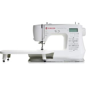 imageSINGER C5980Q Patchwork Plus Computerized Sewing Machine with 417 Stitches  Sewing Table Quilting Extension Table Speed Control Needle UpDown with 200 Accessories  BeginnerFriendly