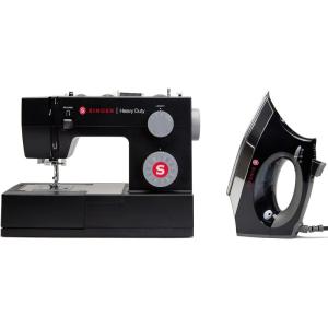 imageSINGER Heavy Duty 4432 Sewing Machine Black ampamp SteamCraft Plus 20 Iron Black Bundle