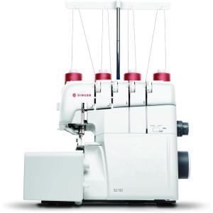 imageSINGER Professional S0700 HeavyDuty Serger Air Threading Overlock and Accessory Kit  432 Stitch Capability Extra High Presser Foot Lifter 1300 Stitches per minute ampamp Adjustable Stitch LengthS0700 Serger