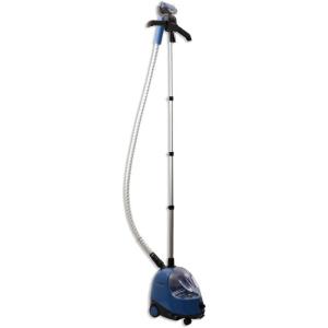 imageSINGER SteamWorks Pro 20 1500W  Standing Steamer for Clothes  4 Steam Settings Strong Penetrating Steam 45 Second Heatup ampamp 25l Tank Capacity for WrinkleFree Results  WhiteBlueBlue
